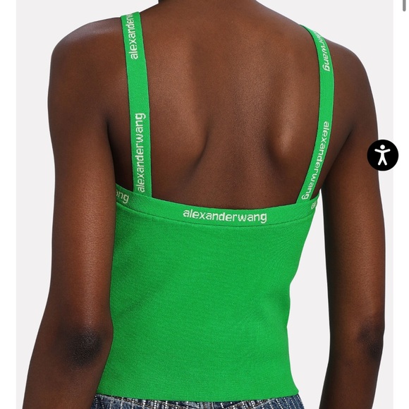 Alexander Wang jacquard logo tank - Picture 2 of 7